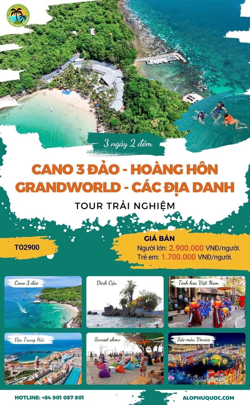 alophuquoc Phú Quốc 3N2Đ: Combo giải trí cực đỉnh